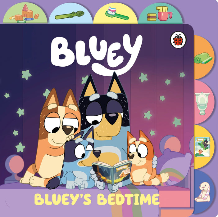 Bluey: Bluey’s Bedtime : Tabbed Board Book