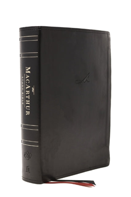 ESV, MacArthur Study Bible, Black Leathersoft : Unleashing God's Truth One Verse at a Time (Holy Bible, English Standard Version)