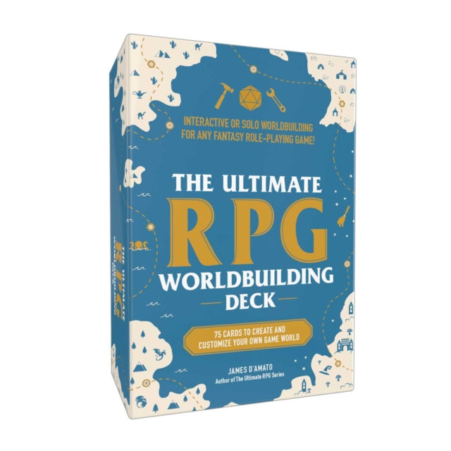 The Ultimate RPG Worldbuilding Deck : 75 Cards to Create and Customize Your Own Game World