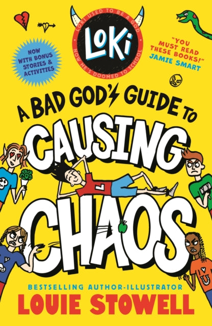 Loki: A Bad God's Guide to Causing Chaos : Trickster Norse god turned school kid - the bestselling, wickedly funny, comics-style diary series featuring Loki and Thor for 8-12 year olds