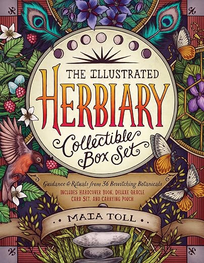 The Illustrated Herbiary Collectible Box Set : Guidance and Rituals from 36 Bewitching Botanicals; Includes Hardcover Book, Deluxe Oracle Card Set, and Carrying Pouch